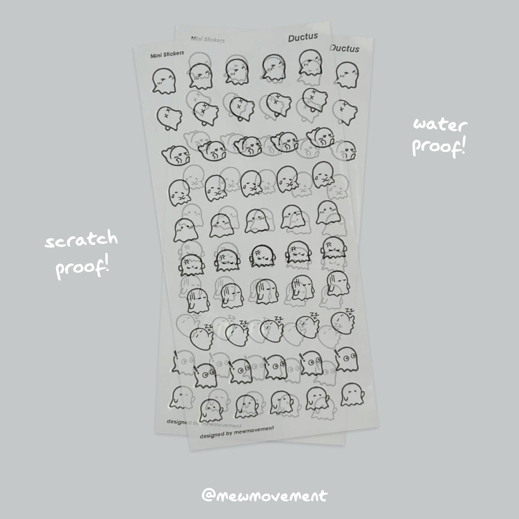 Ductus Sticker Sheet