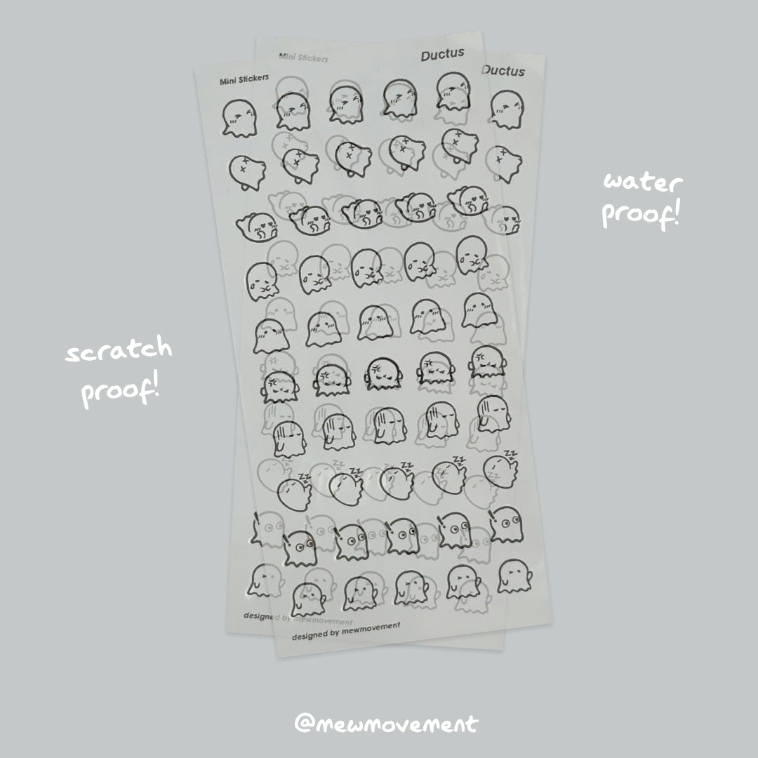 Ductus Sticker Sheet