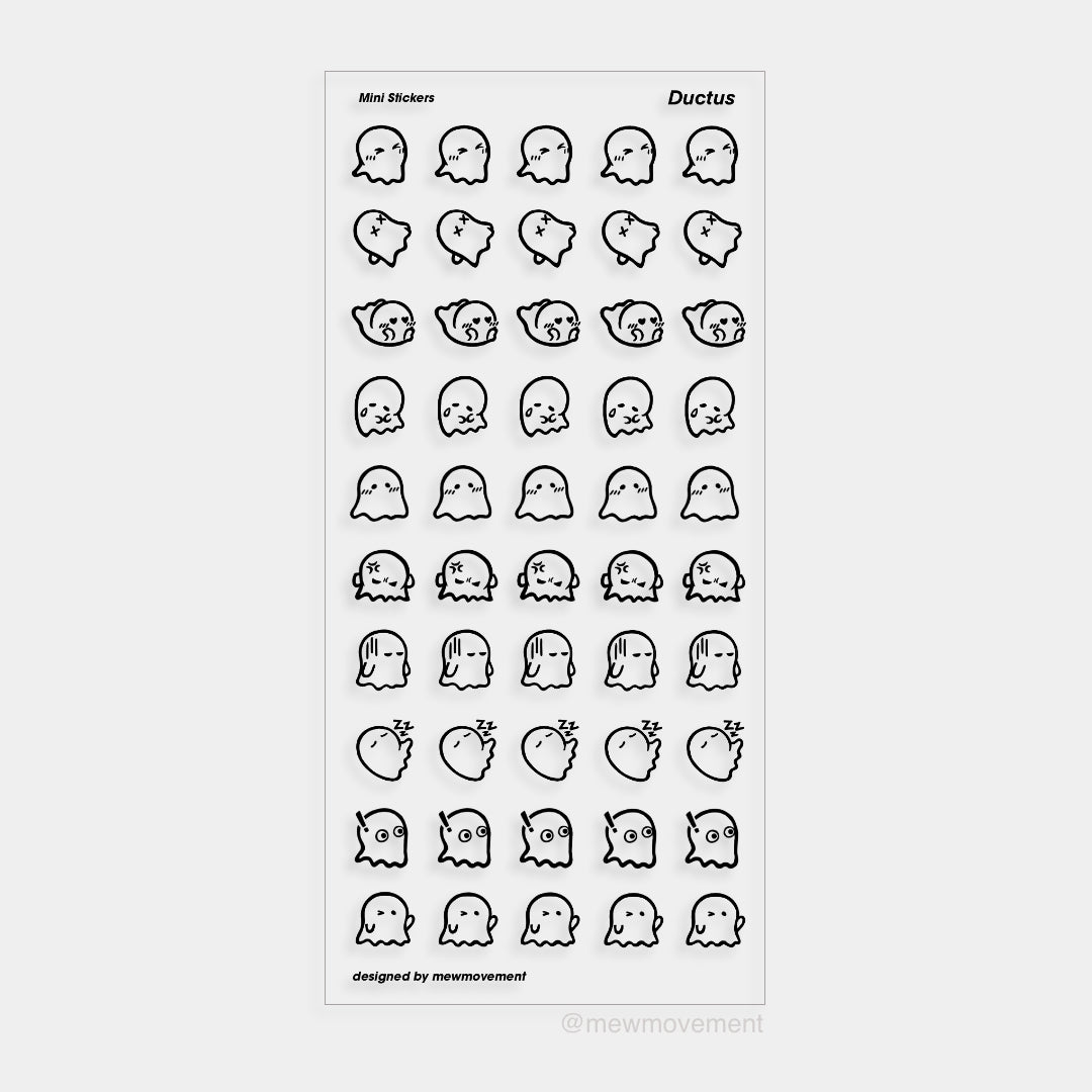Ductus Sticker Sheet