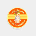 Shawarma Trauma Sticker
