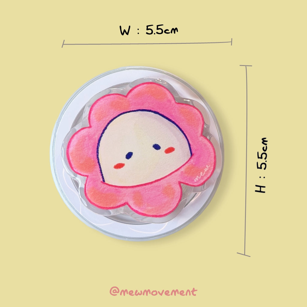 Flower Mew Phone Grip