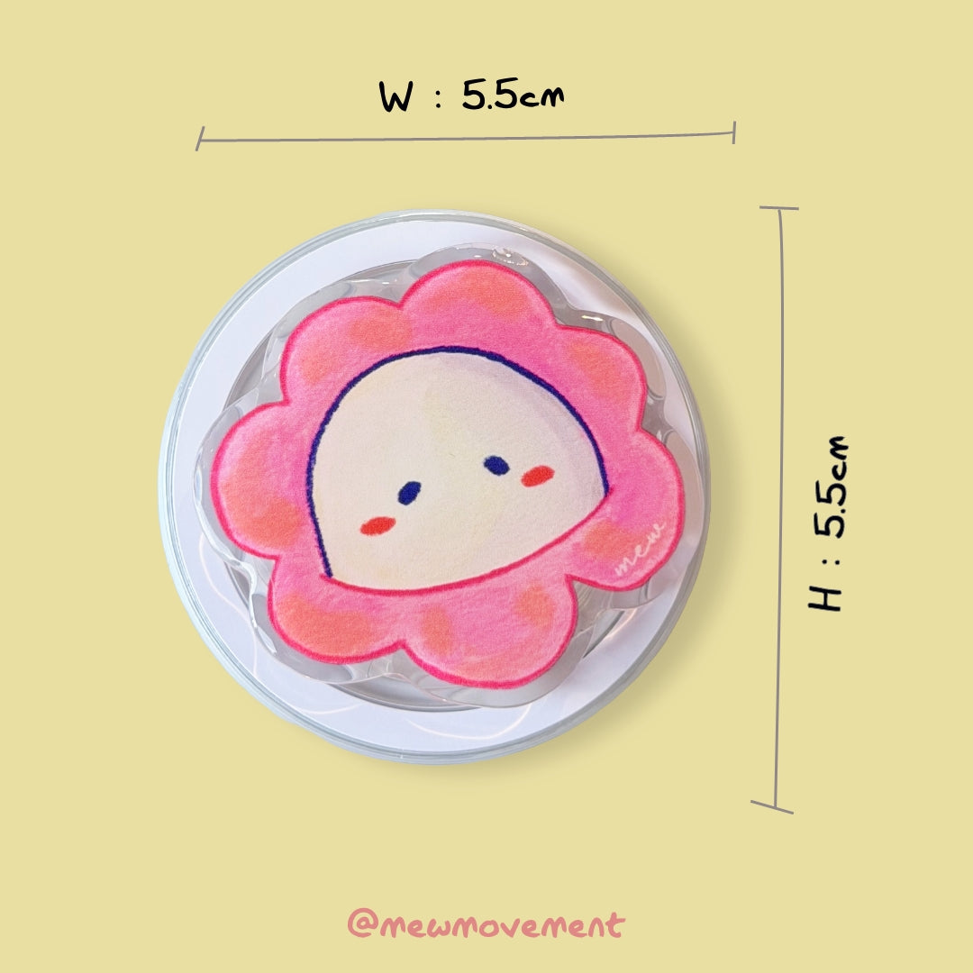 Flower Mew Phone Grip