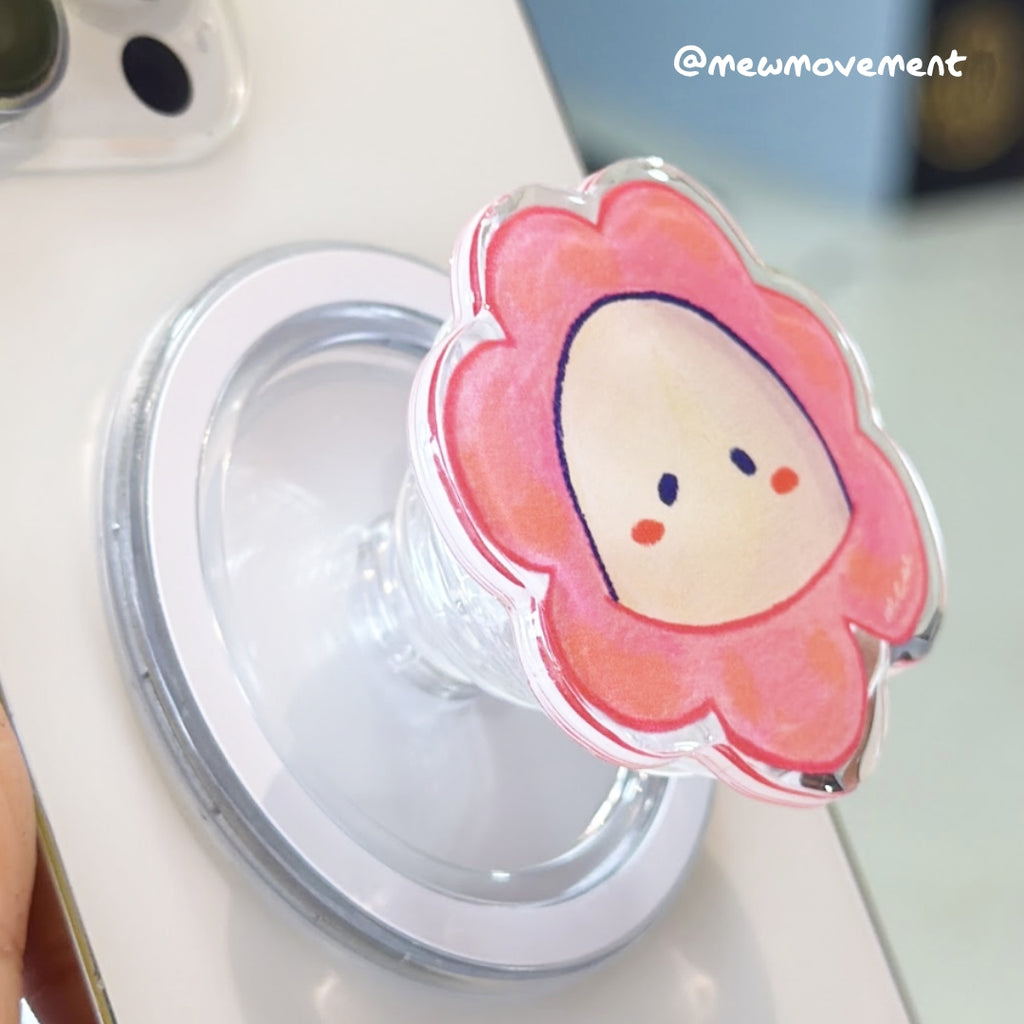 Flower Mew Phone Grip