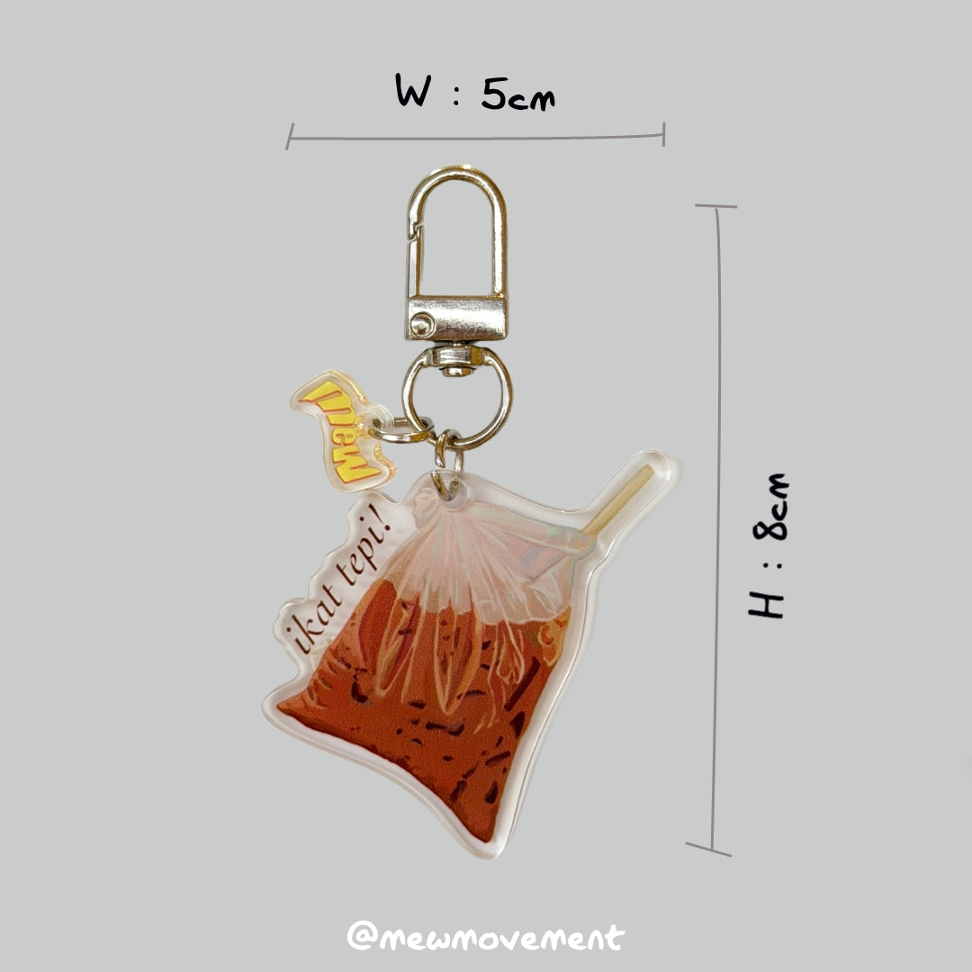 Ikat Tepi Keychain