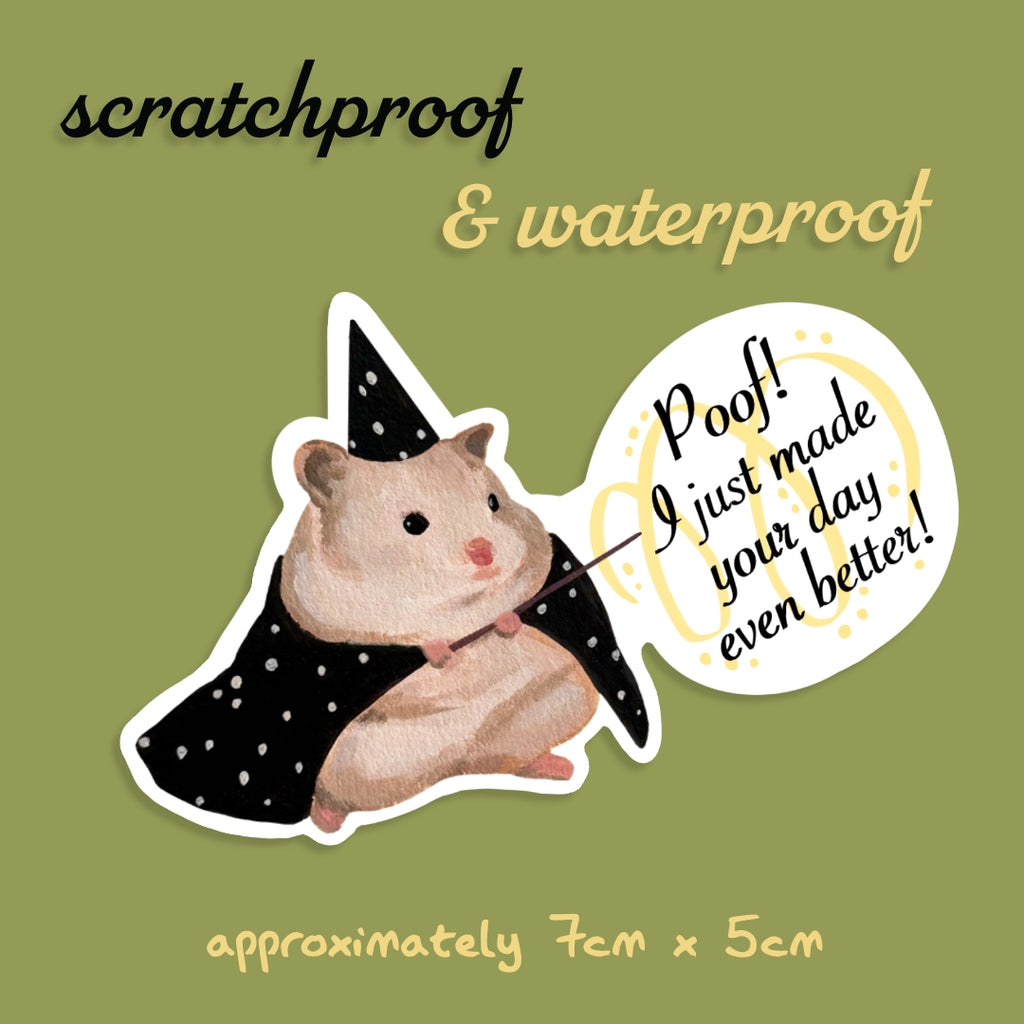 Magician Hamster Sticker