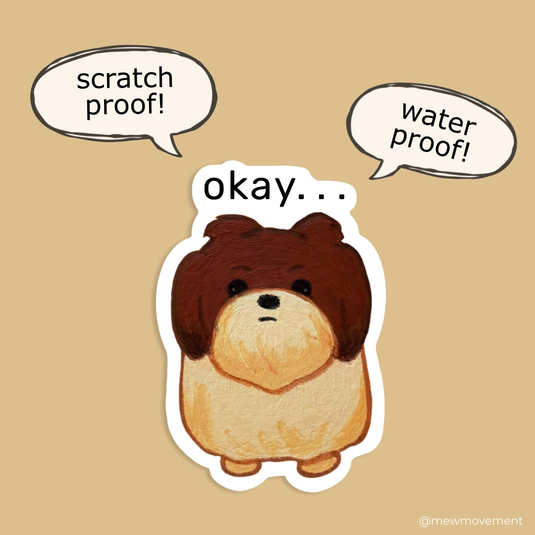 Jiggy Okay Sticker