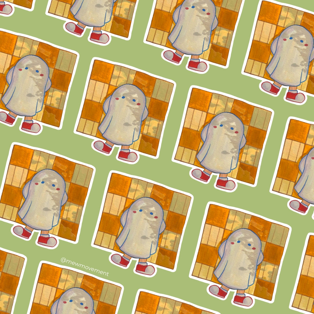 Picnic Mew Sticker