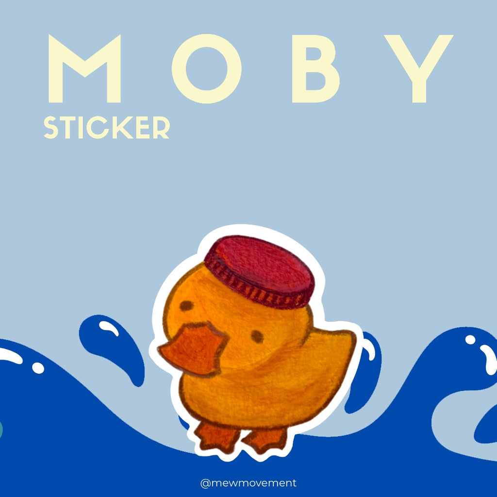 Moby Sticker
