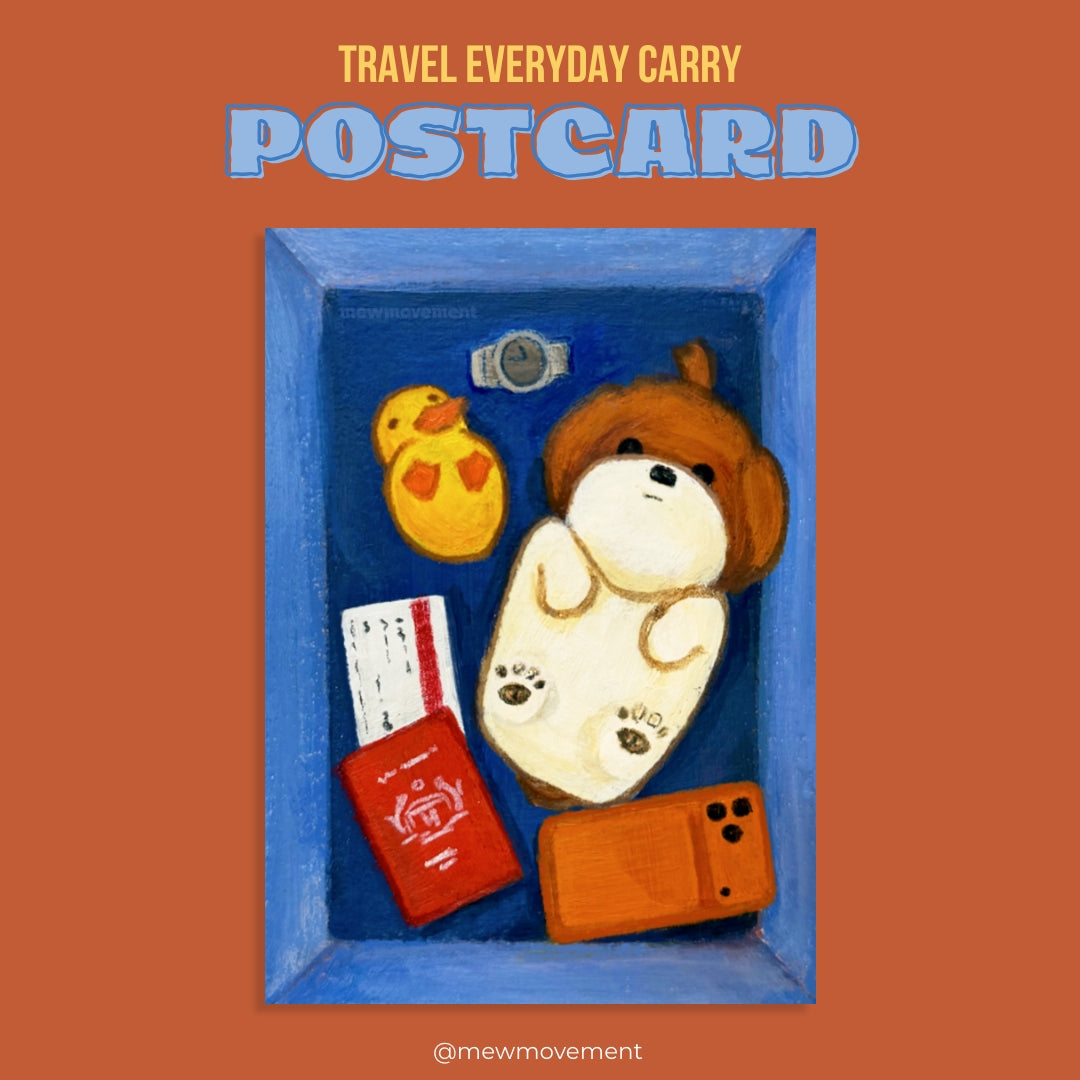 Travel EDC Postcard