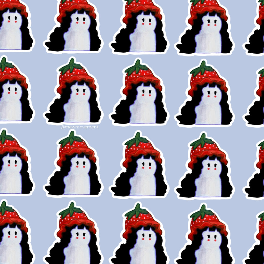 Straw-Iki Sticker