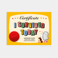 Certificate Sticker