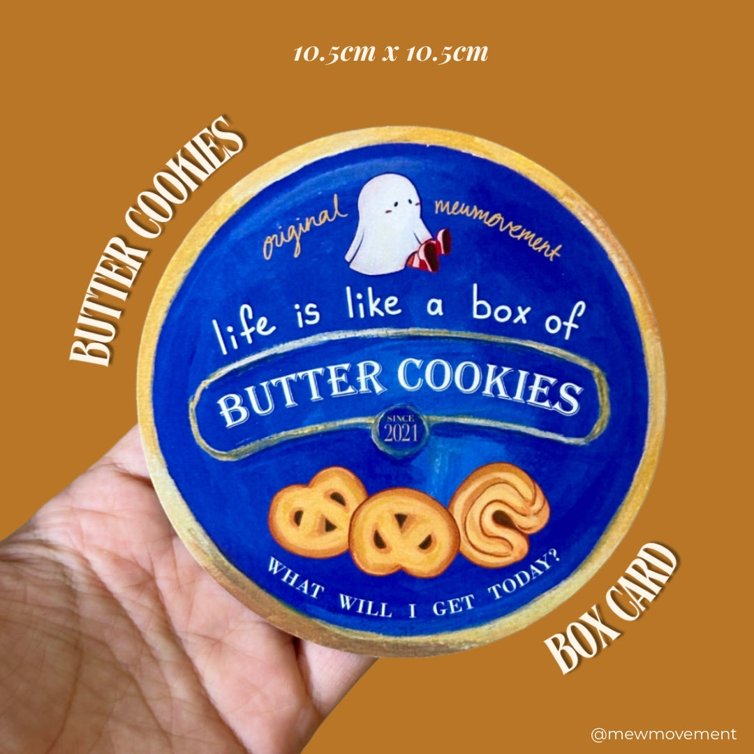 Butter Cookies Mystery Sticker Pack and Card
