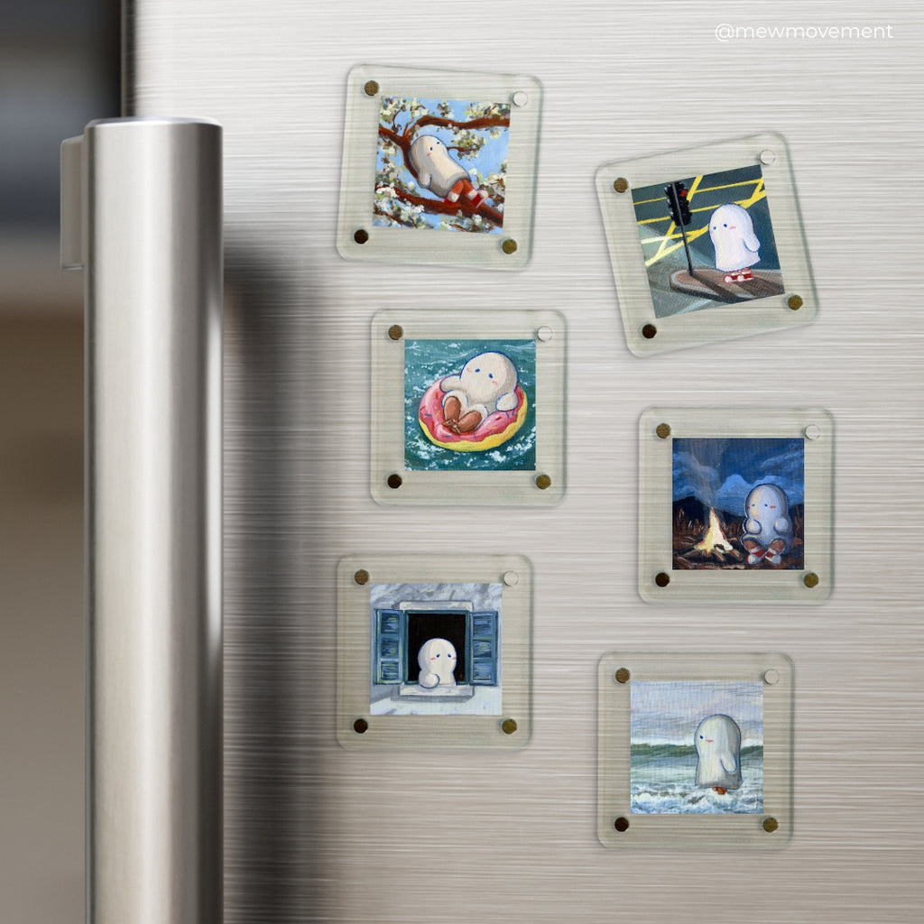 What's on your mind? Tiniest Art Magnet