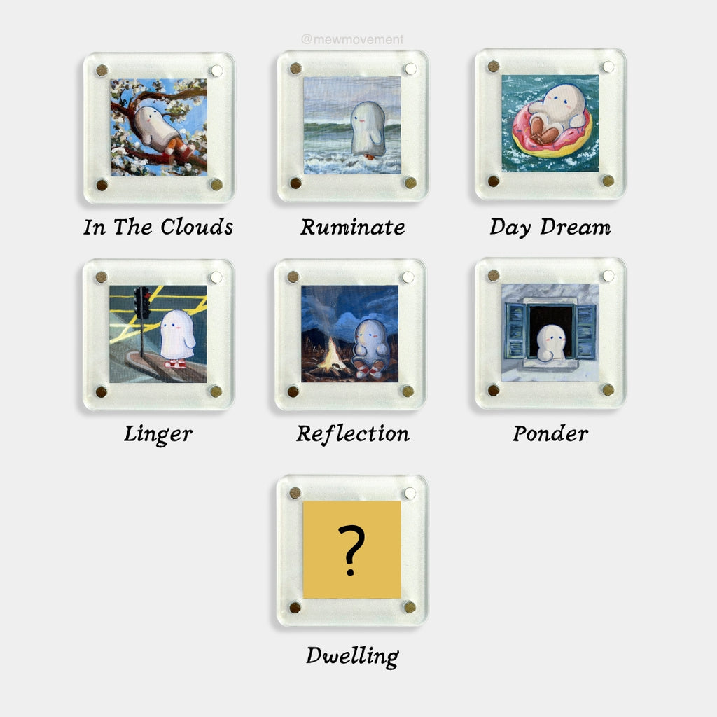 What's on your mind? Tiniest Art Magnet
