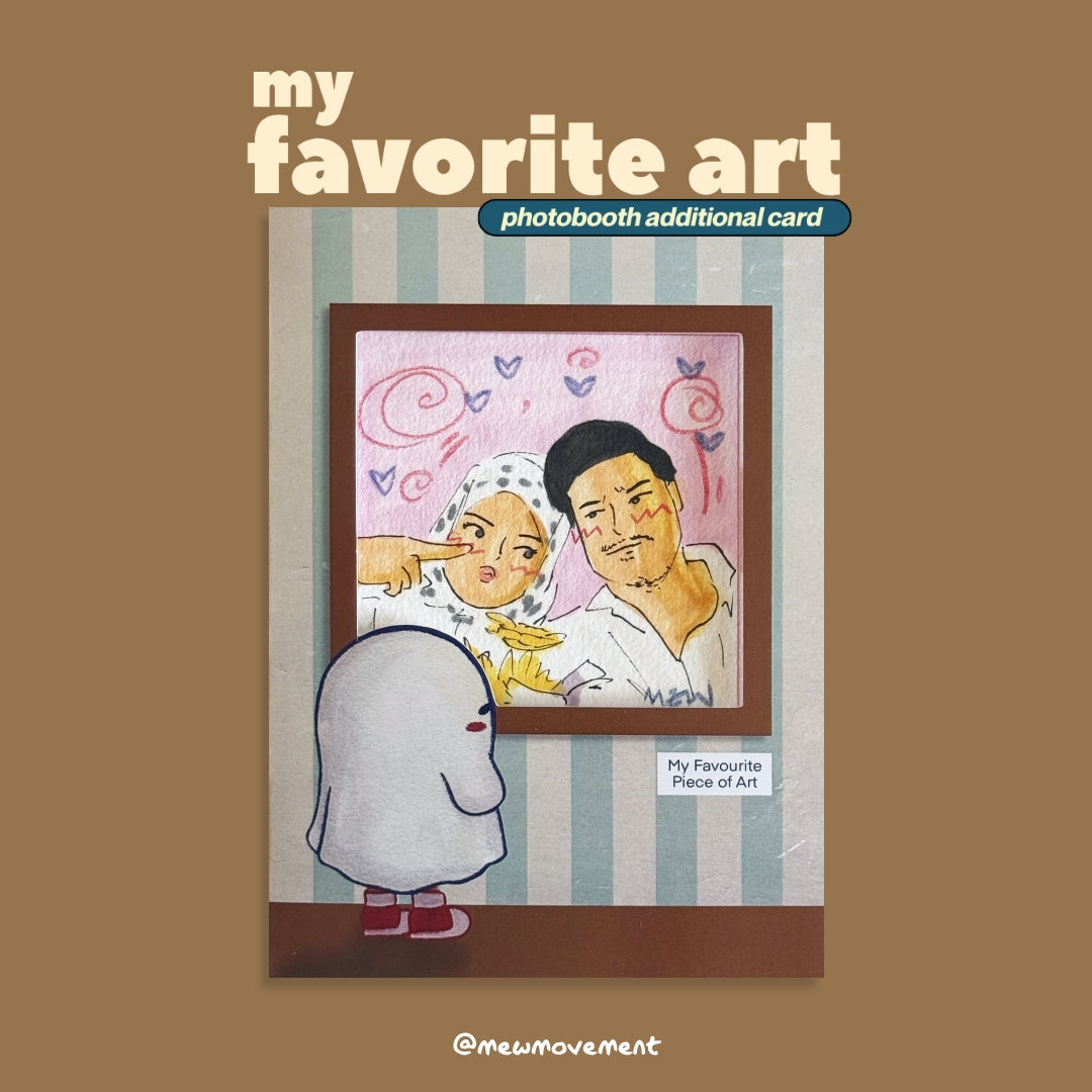 My Favourite Art Add On Card