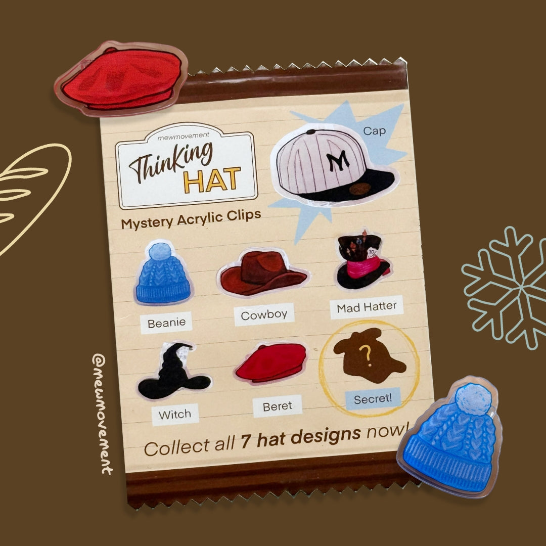 Thinking Hats Clip Mystery Pack