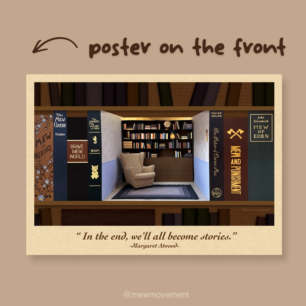 Mew Book Nook Mini Zine