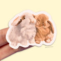 Cute Bunnies Sticker