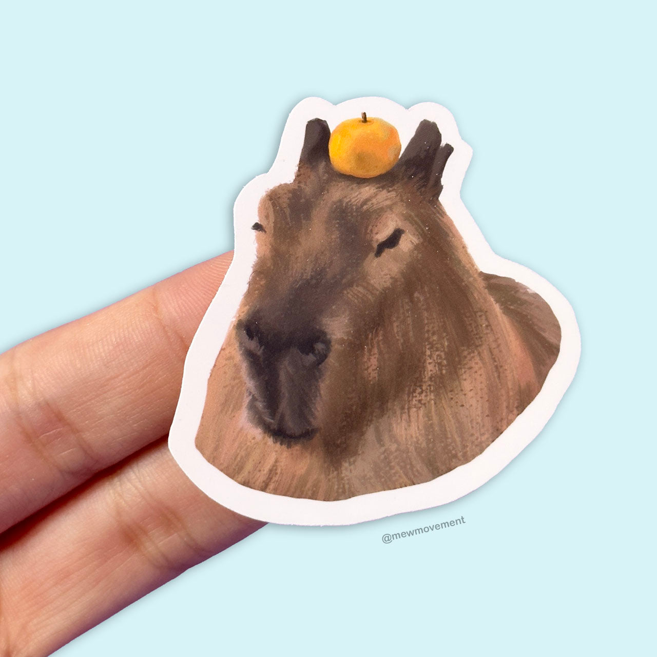 Capybara Sticker