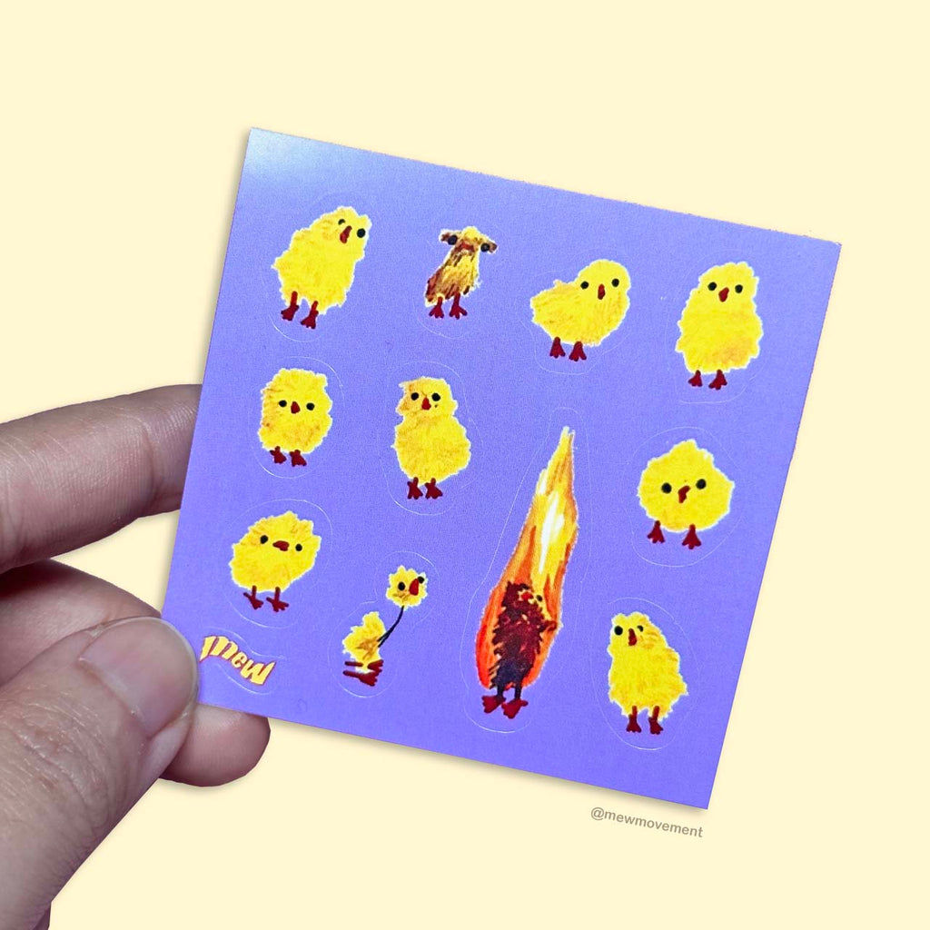 Who Did It? Mini Sticker