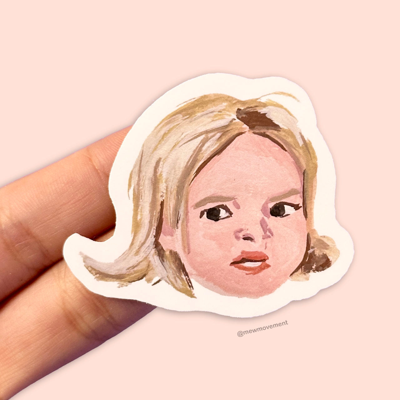 Chloe Meme Sticker