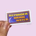 Drink Water Reminder Sticker