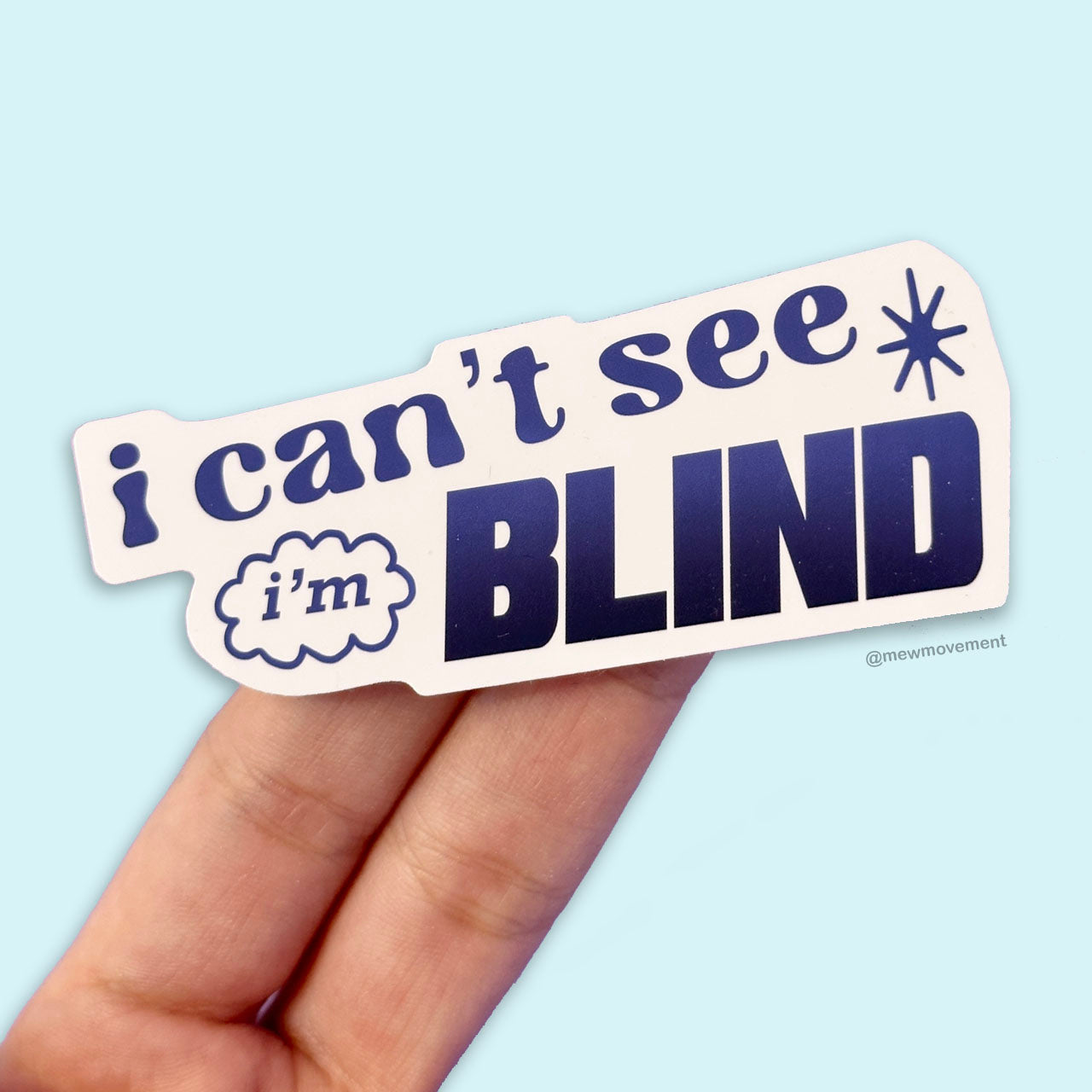 Blind Sticker