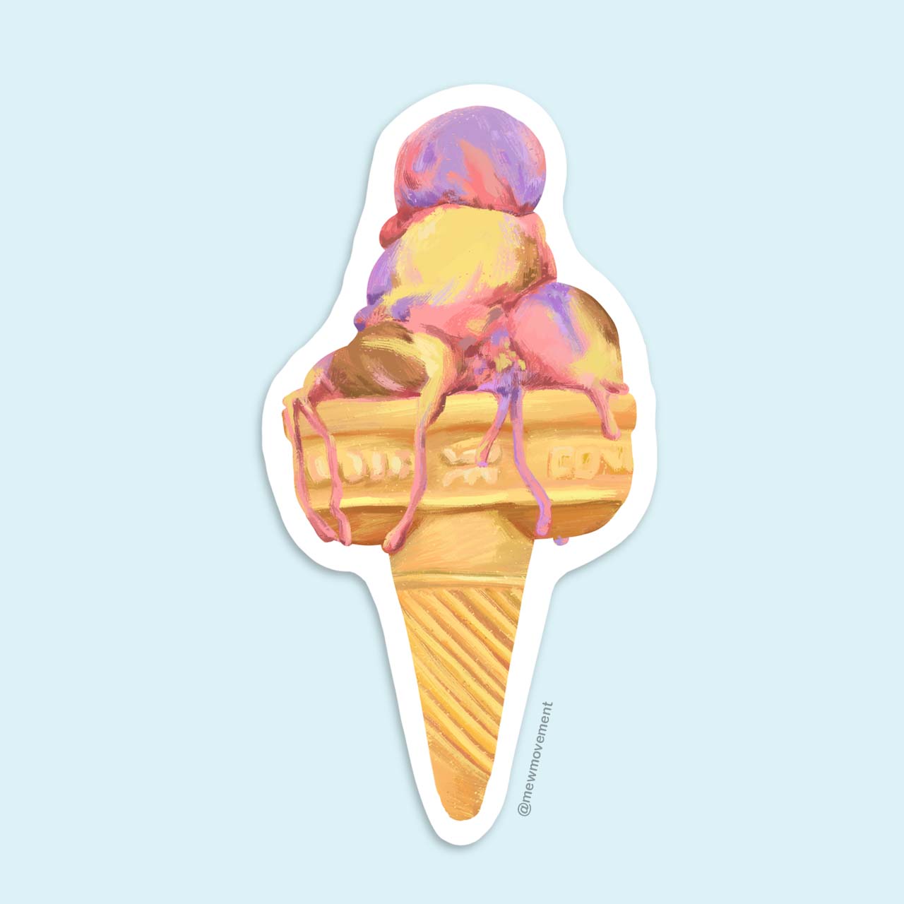 Malaysian Ice Cream Sticker