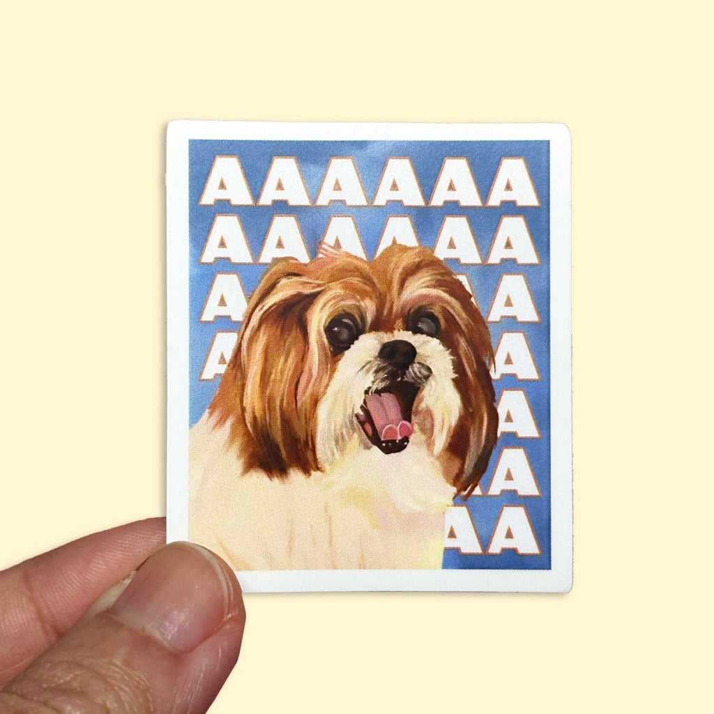 Jiggy Screaming Sticker