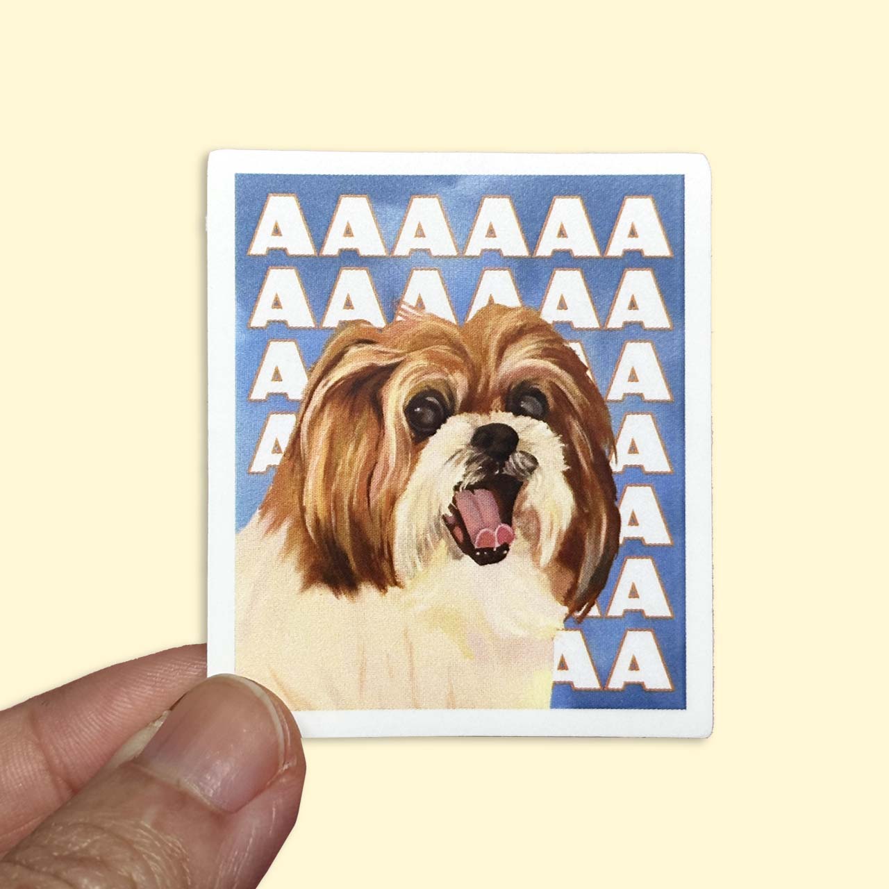 Jiggy Screaming Sticker