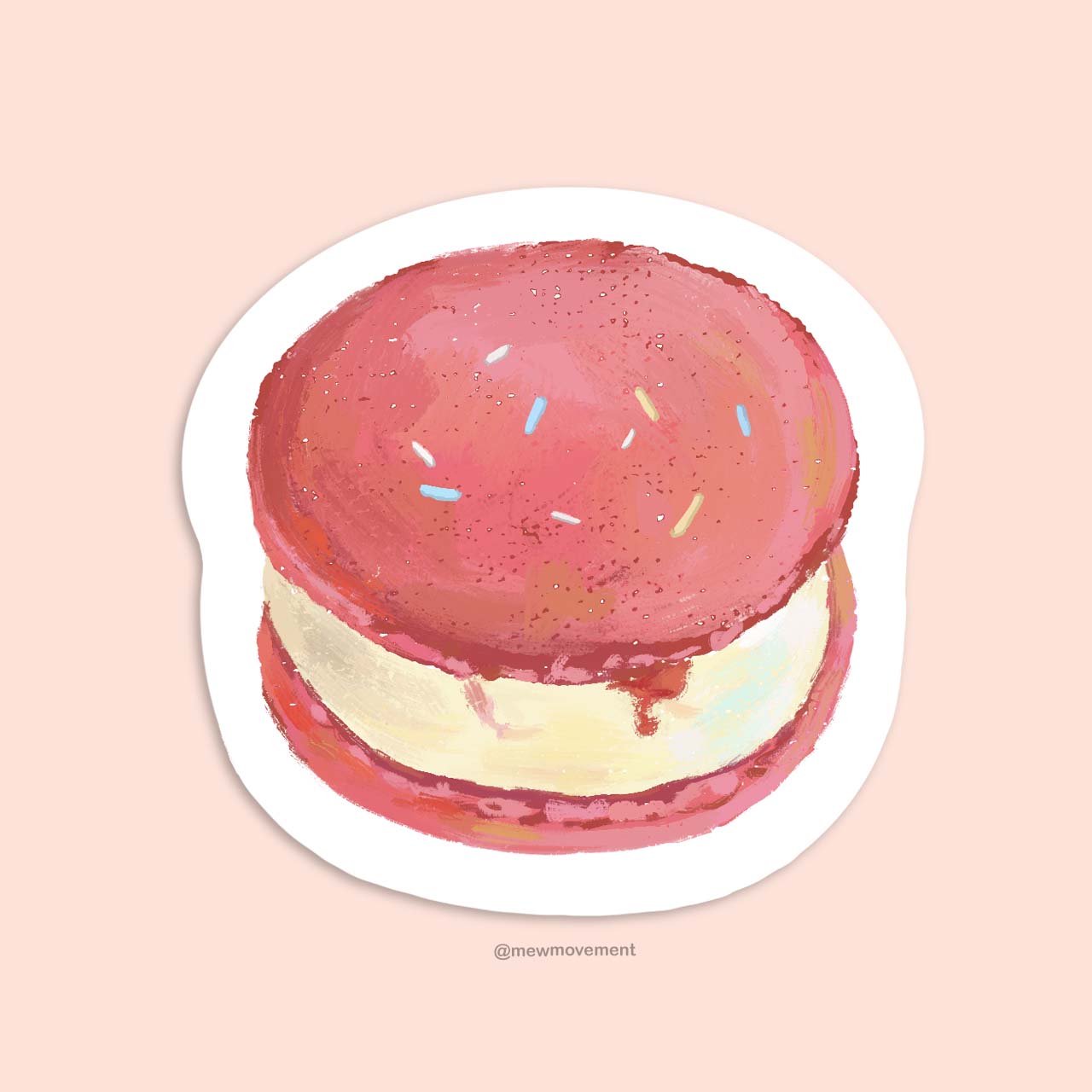 Macaron Sticker