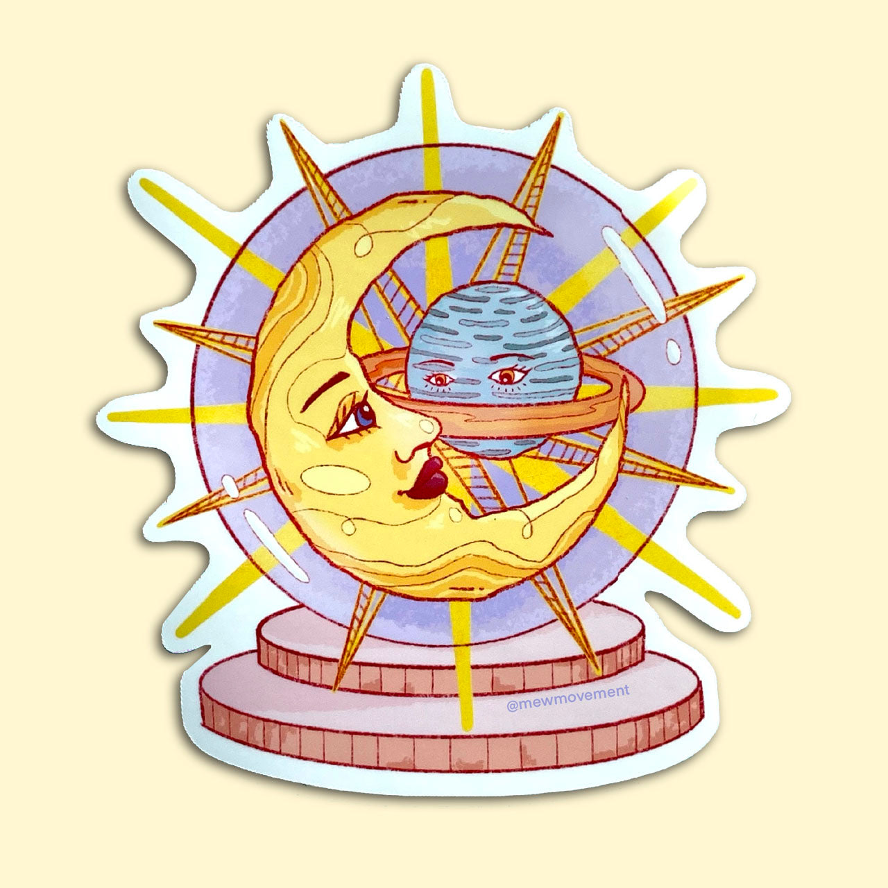 Magic Crystal Ball Sticker