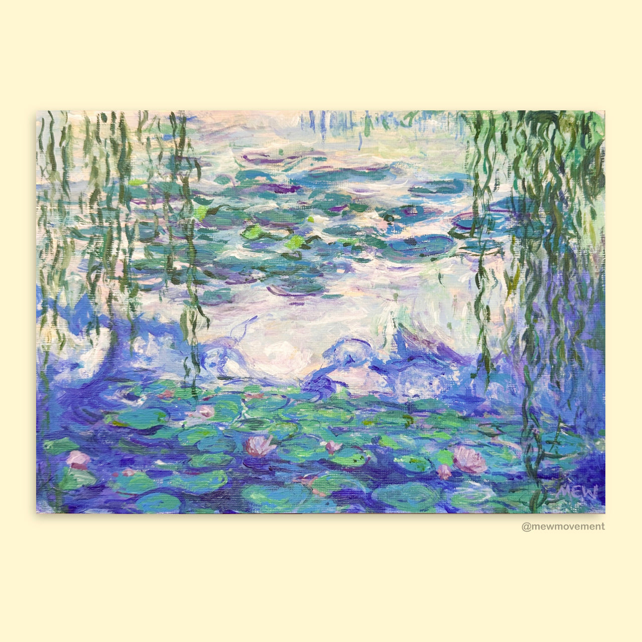 Water Lilies Postcard