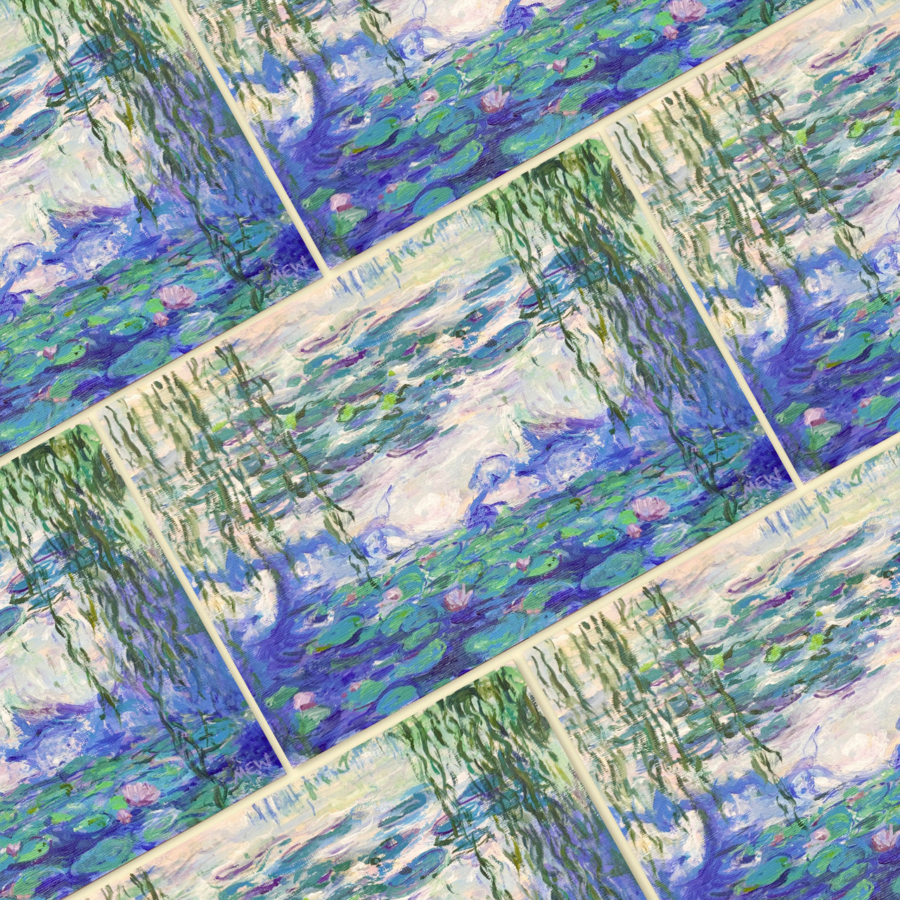 Water Lilies Postcard