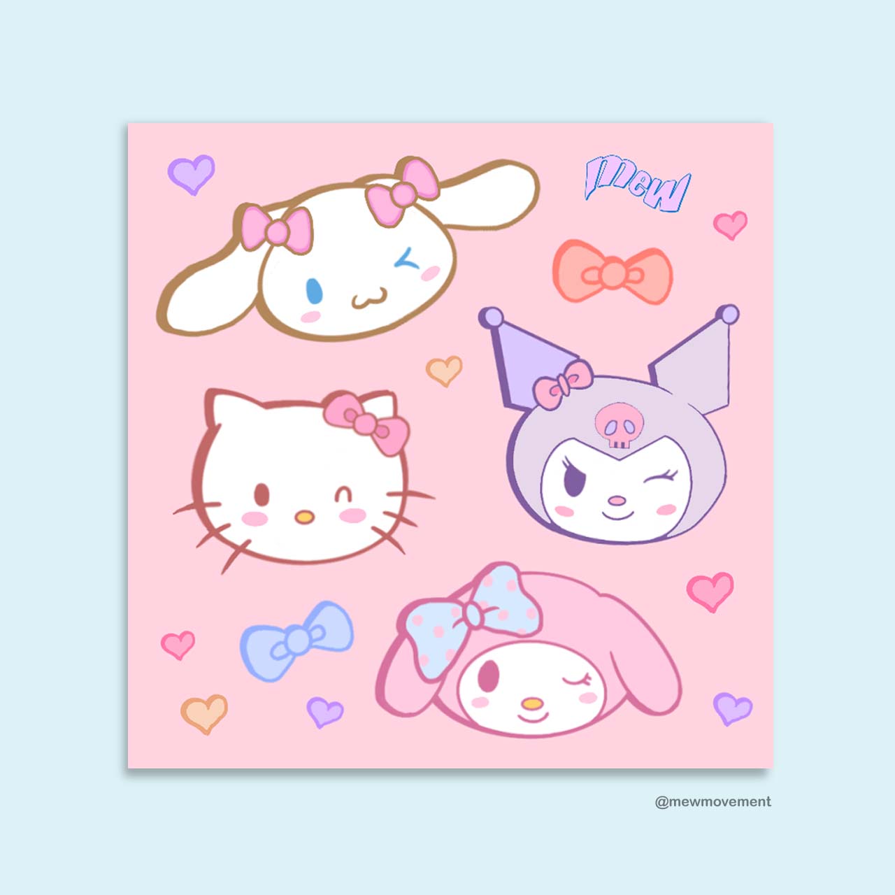 Sanrio Mini Sticker