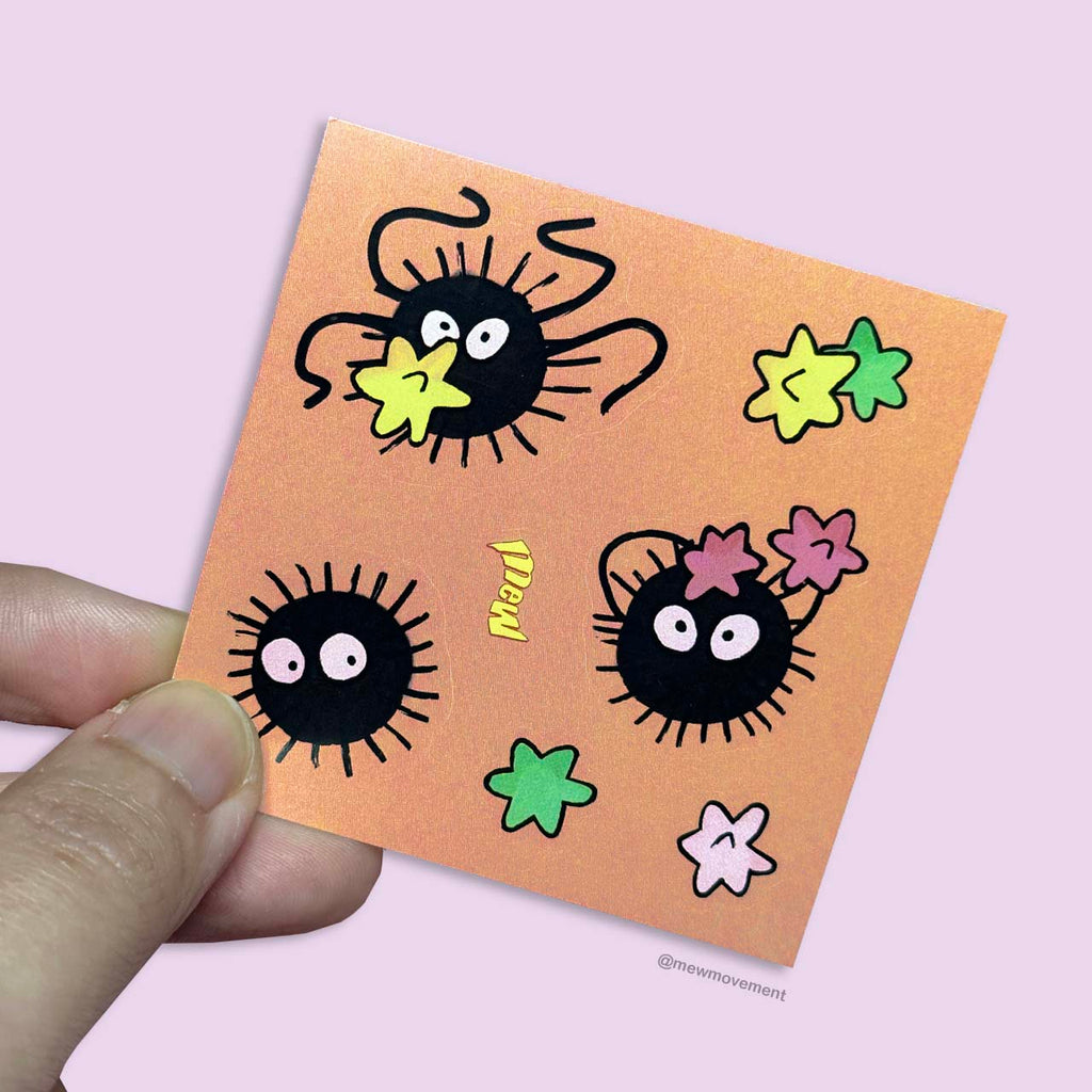 Ghibli Soots Mini Sticker