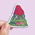 Strawberry Frog Sticker