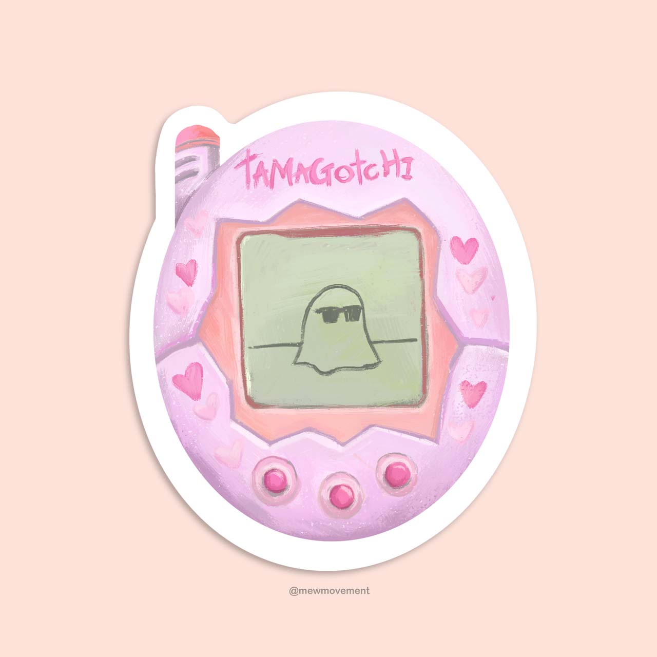 Tamagotchi Sticker